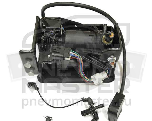 Комплект задних амортизаторов и компрессор AirBagit для Chevrolet Tahoe GMT840 (2000-2006)  3